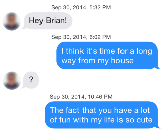 Illustration for article titled Using iOS 8’s QuickType on Tinder Will Not Get You Laid